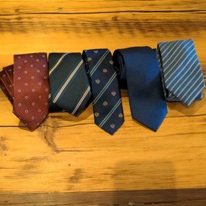 Five ties